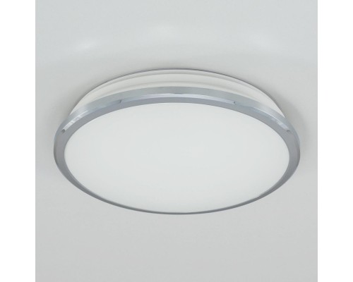 Потолочный светодиодный светильник Citilux CL702161N Луна 16 Вт 4000K Хром