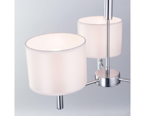 Подвесная люстра Citilux CL463130 Аврора Хром + Белый