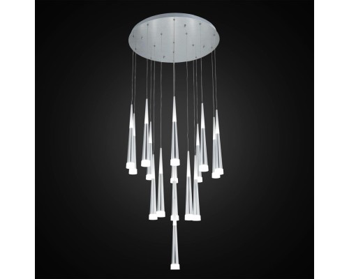 Подвесной светодиодный светильник Citilux CL227160 Вегас 112 Вт 3000K Алюминий