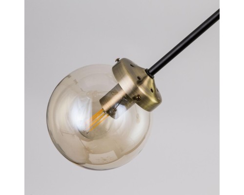 CL105295 Планета Черн+Дымч. Св-к Люстра