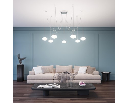 CL226A071 ATMAN Смарт Хром.Мат. Люстра Подвесная