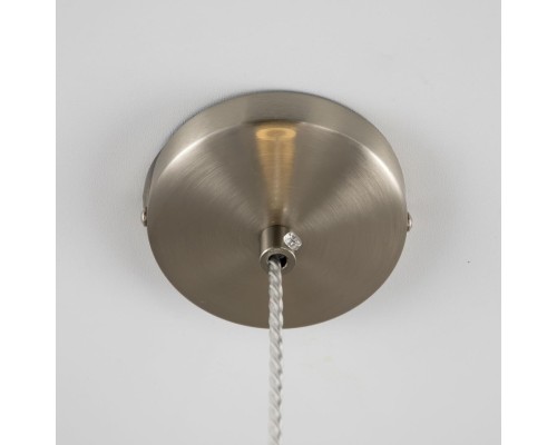 CL102014 Томми Хром Мат.+ Белый Св-к Подвес