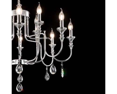 Подвесная люстра Citilux CL437221 Рига Хром