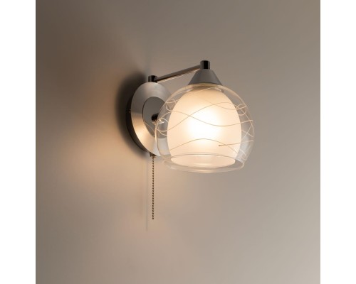 Бра Citilux CL157312 Буги Алюминий+Хром