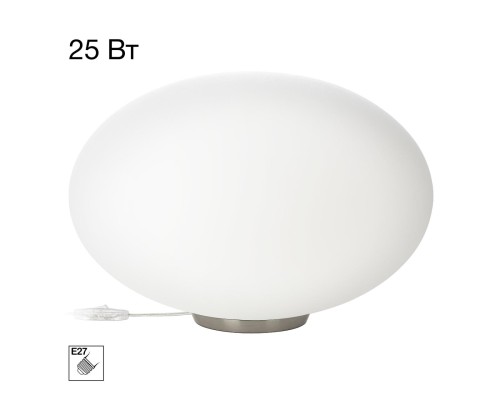 CL941E28T1 RON Настольный Св-к Эллипс Хром Мат.