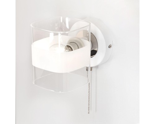 CL140310 Бертон Белый+Хром Св-к Бра