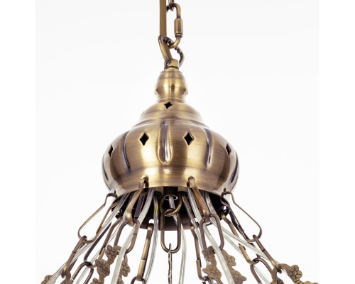 CL419186 Каир Мозаика Синяя Люстра