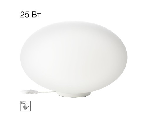 CL941E28T0 RON Настольный Св-к Эллипс База Белая