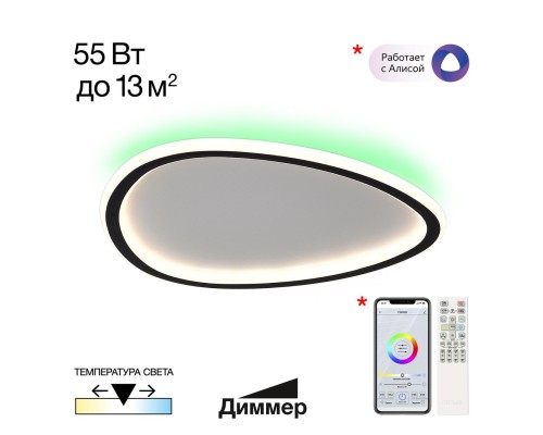 CL215B241E ТRIO Черная Люстра Потолочная