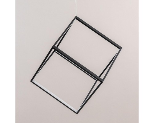 Подвесной светодиодный светильник Citilux CL719301 Куб 40 Вт 4000K Черный