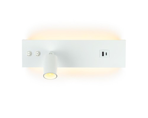 CL704460 Декарт Белый Св-к Настенный с USB