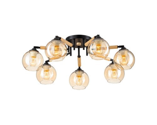 CL133171 TIKA Черная Люстра