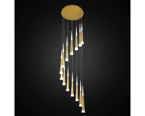 Подвесной светодиодный светильник Citilux CL227142 Вегас 98 Вт 3000K Шампань