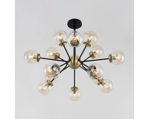 CL105355 Планета Черн+Дымч. Св-к Люстра