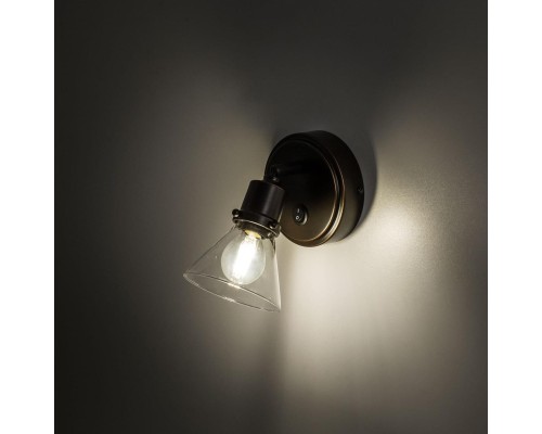 Спот лофт с выключателем Citilux CL564511 Бисмарк Венге