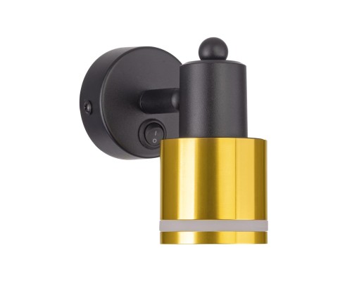 CL565514 Bruno Черный+Бронза Св-к Спот