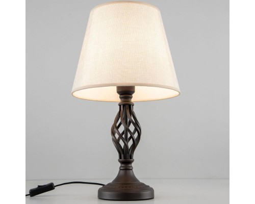 CL402855 Вена Кофейный+Рогожка Св-к Настольный