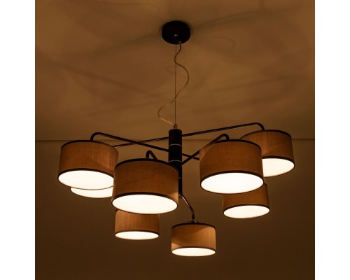 CL428281 Форма Кофе+Серый Св-к Люстра