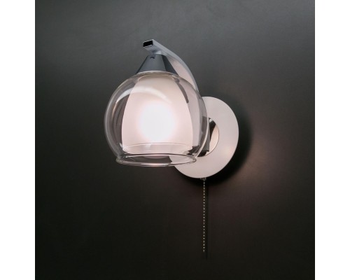 CL152310 Кристи Белый+Хром Св-к Бра