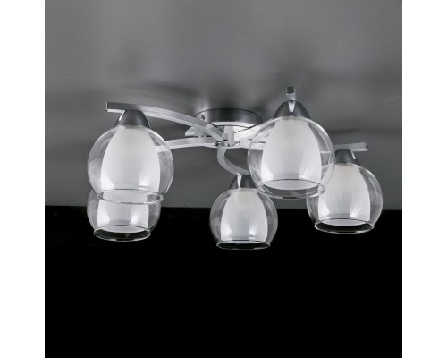 CL152157 Кристи Алюм.+Хром Св-к Люстра