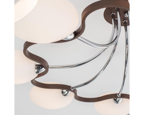 CL131181 Октава Хром+Венге Св-к Люстра