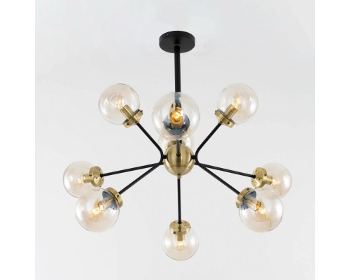 CL105295 Планета Черн+Дымч. Св-к Люстра