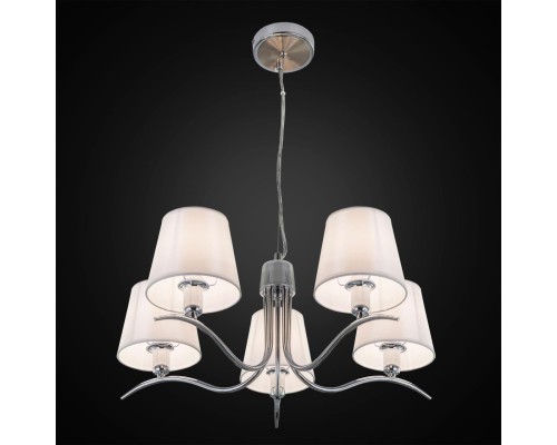 CL439151 Эмма Хром+Белый Св-к Люстра