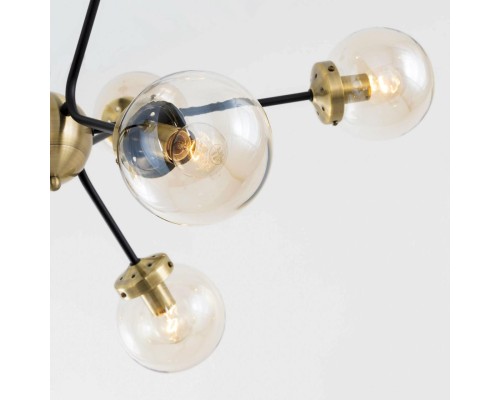 CL105295 Планета Черн+Дымч. Св-к Люстра