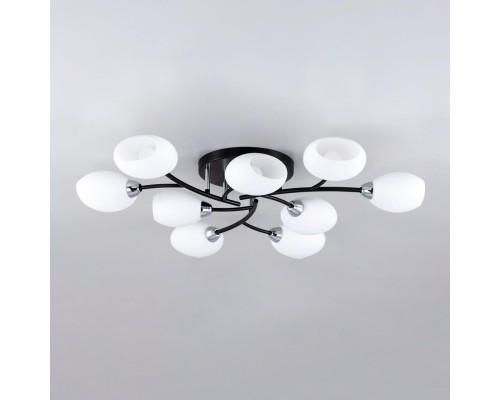 CL148195 Флорида Черн.+Хром Св-к Люстра