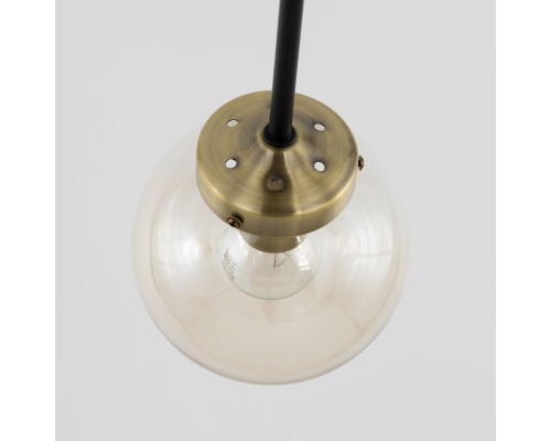 CL105355 Планета Черн+Дымч. Св-к Люстра