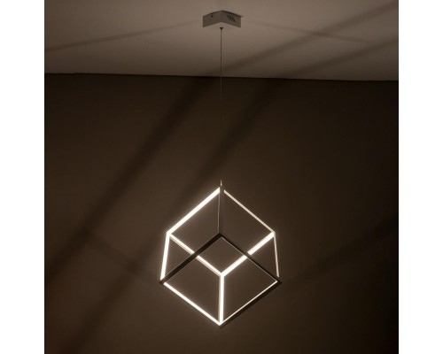 Подвесной светодиодный светильник Citilux CL719300 Куб 40 Вт 4000K Белый