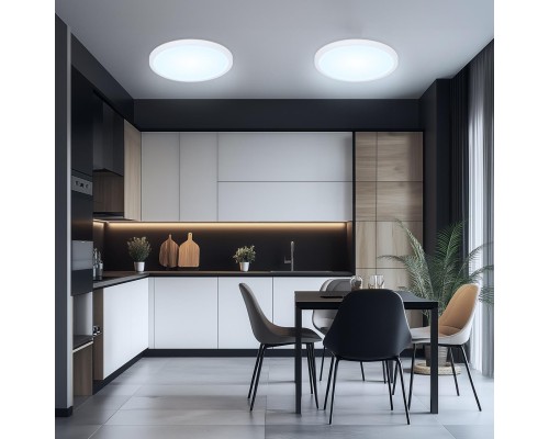 CL738240VL Бейсик Лайн Белый Св-к Накл. LED 30W*Мульти