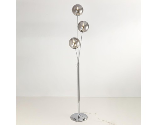 CL102930 Томми Хром+Дымч. Св-к Торшер