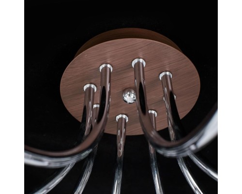 CL131181 Октава Хром+Венге Св-к Люстра