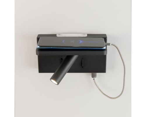 CL704371 Декарт Черный Св-к Настенный