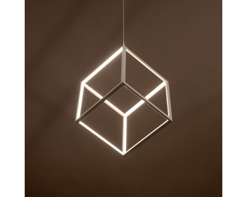 Подвесной светодиодный светильник Citilux CL719300 Куб 40 Вт 4000K Белый