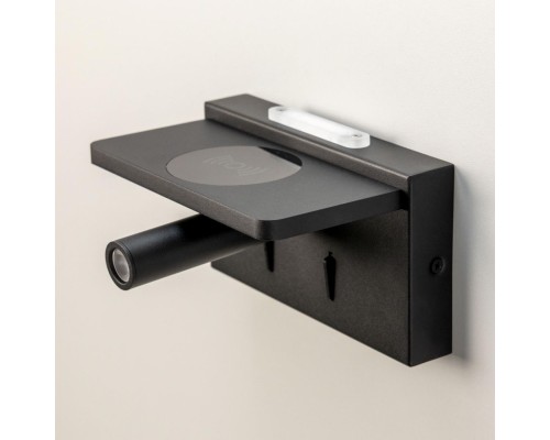 CL704371 Декарт Черный Св-к Настенный