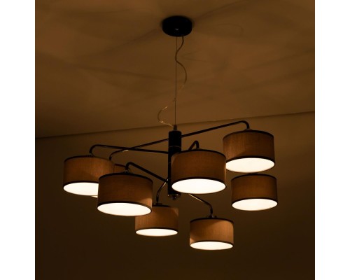 CL428281 Форма Кофе+Серый Св-к Люстра