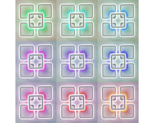 CL232A150E Марсель Белый Смарт RGB Люстра