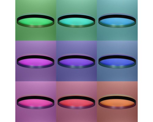 CL753511G ENZO Черный+Золото LED Св-к с пультом