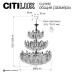 CL310262 RITZ Золото Люстра