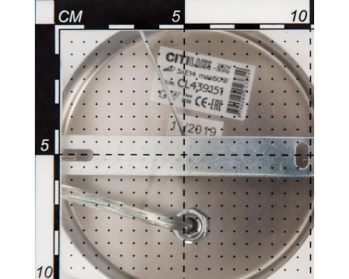 CL439151 Эмма Хром+Белый Св-к Люстра
