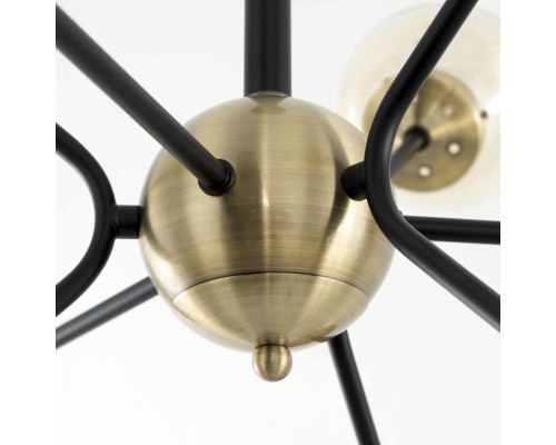 CL105295 Планета Черн+Дымч. Св-к Люстра