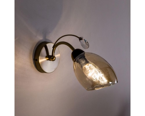 CL108315 Комета Бронза+Дымч. Св-к Бра