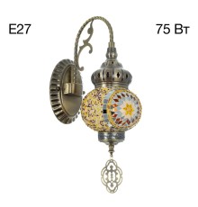 CL419315 Каир Мозаика Янтарь Бра