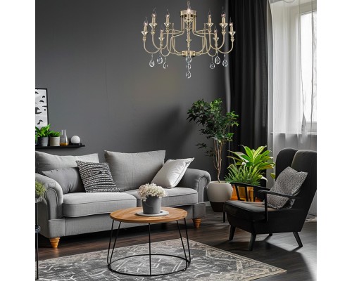 Подвесная люстра Citilux CL437223 Рига Бронза