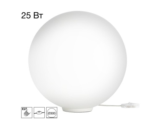 CL941D30T0 RON Настольный Св-к Шар База Белая