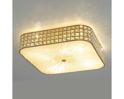 Хрустальная люстра потолочная Citilux CL324282 Портал