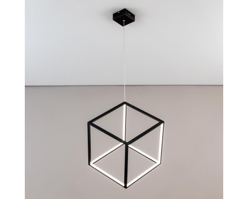 Подвесной светодиодный светильник Citilux CL719301 Куб 40 Вт 4000K Черный