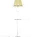 CL402973T Линц Хром+Кремовый Торшер со столиком